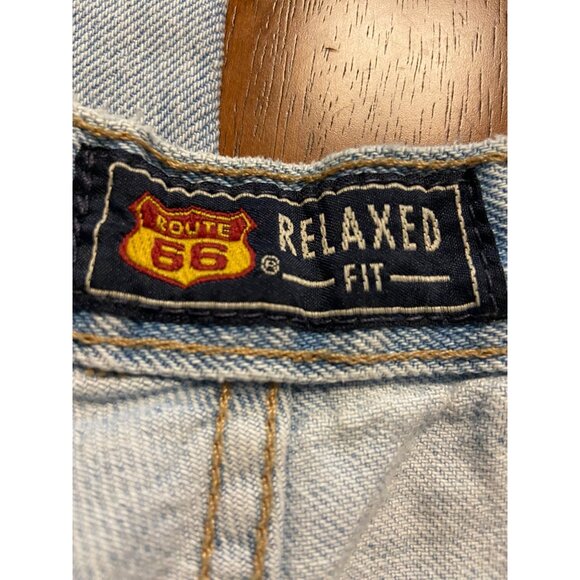 Route 66 Jeanswear Relaxed Fit Light Wash Denim Jeans size 20 Average - Picture 5 of 16